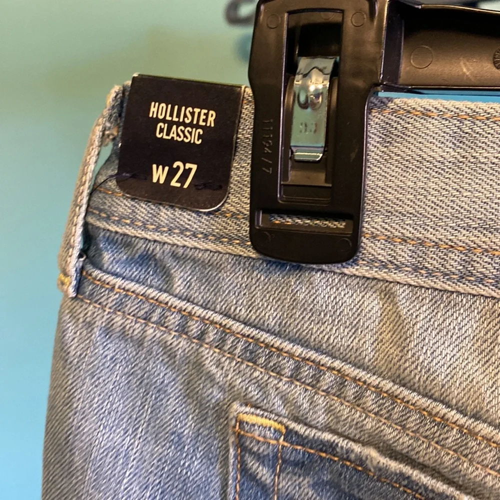 NWT Hollister Juniors Vintage Classic Hollister Size 5/W27 Jean Shorts - Picture 6 of 8